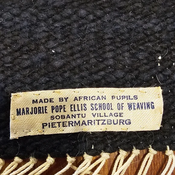Vintage Woven Wool Hall Hanging - Picture 3 of 12